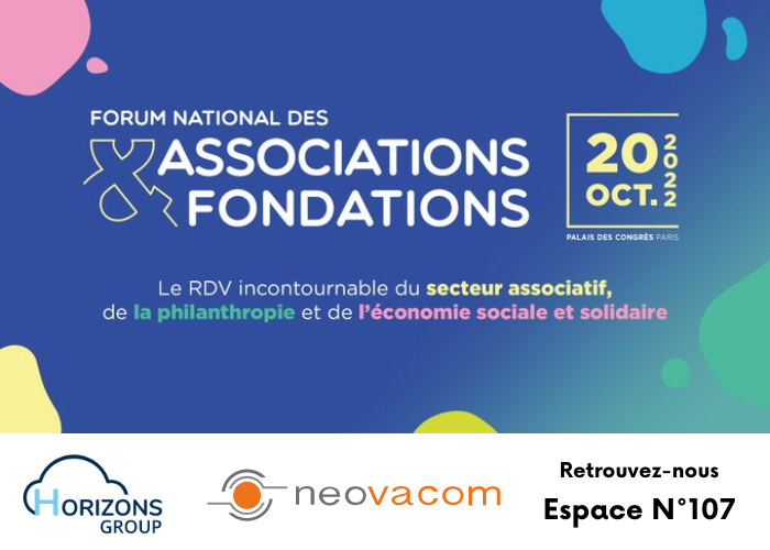 Neovacom présent au Forum National des Associations & Fondations